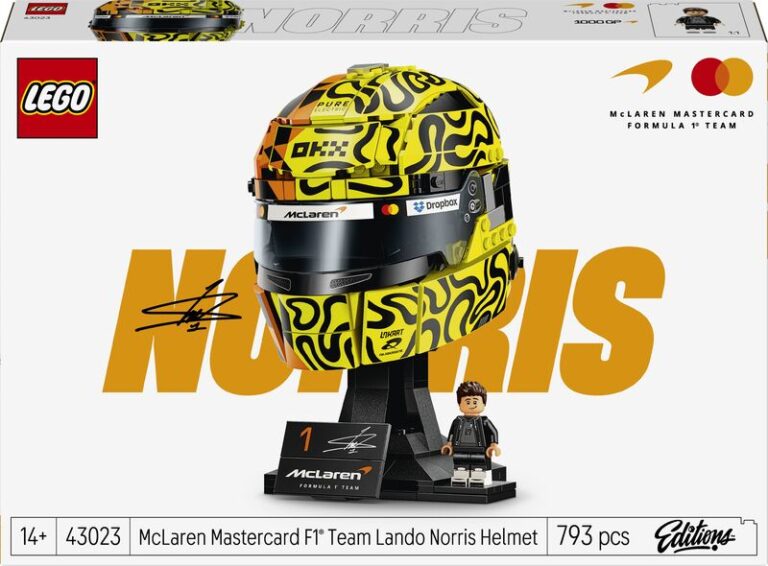 LEGO® Editions McLaren Mastercard F1 Team Lando Norris Helmet (43023)