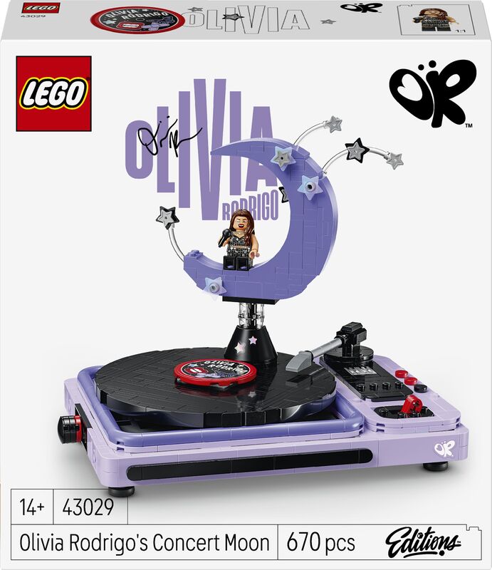 LEGO® Editions Olivia Rodrigo's Concert Moon (43029)