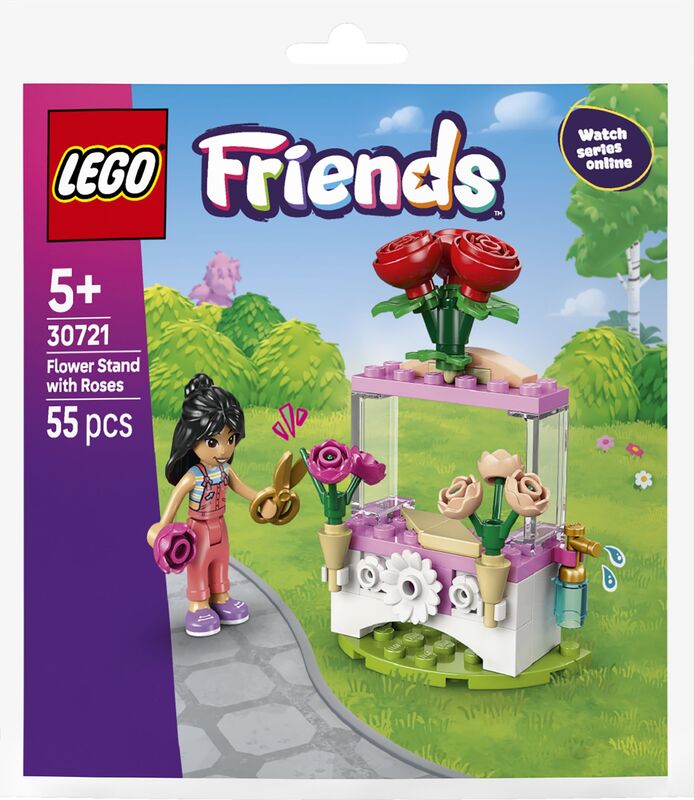 LEGO® Friends Flower Stand With Roses Mini Builds (30721)