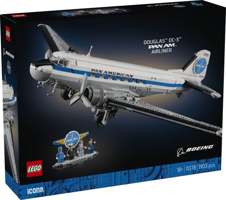 LEGO® Icons Douglas DC3 Panam Airliner (11378)