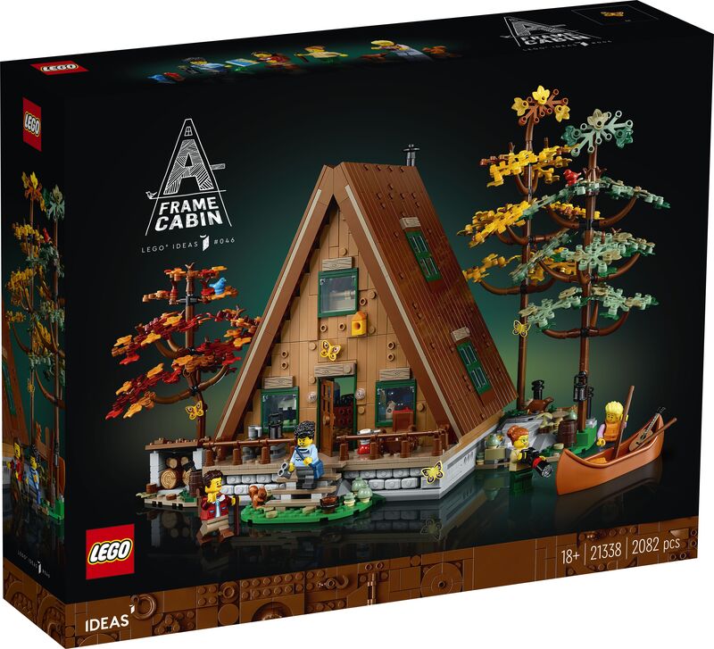 LEGO® Ideas A-Frame Cabin (21338)