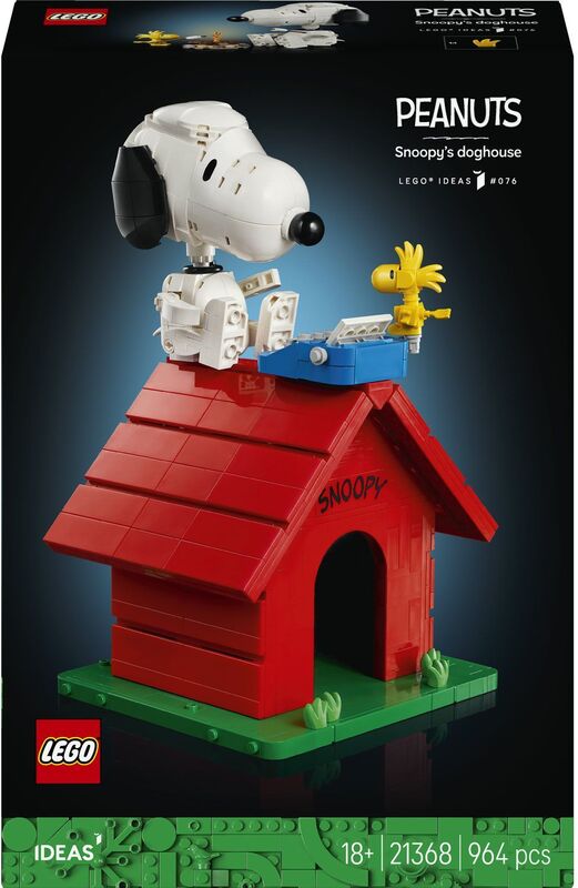 LEGO® Ideas Peanuts: Snoopy's Doghouse (21368)