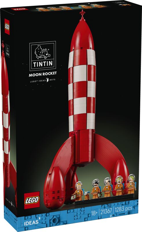 LEGO® Ideas Tintin Moon Rocket (21367)