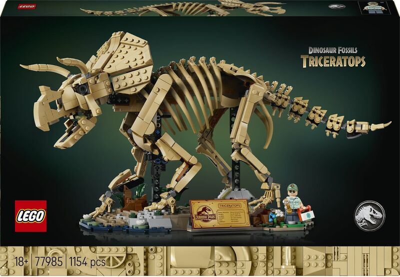 LEGO® Jurassic World Dinosaur Fossils: Triceratops (77985)