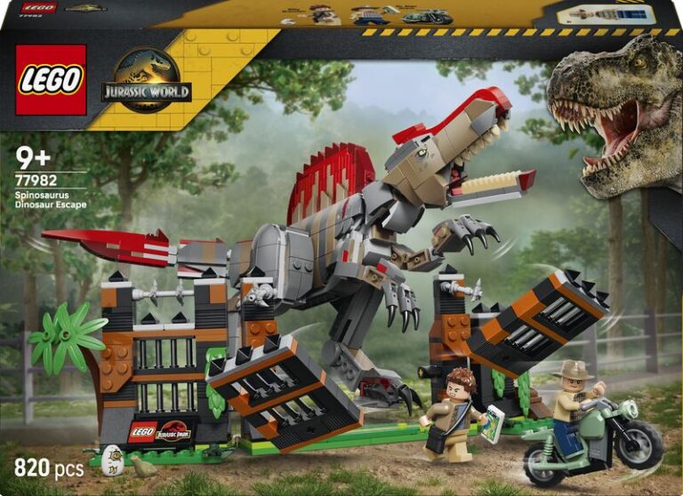 LEGO® Jurassic World Spinosaurus Dinosaur Escape (77982)