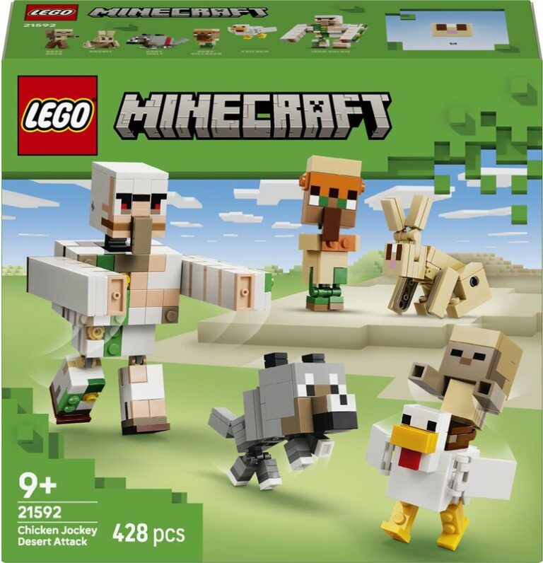 LEGO® Minecraft Chicken Jockey Desert Attack (21592)