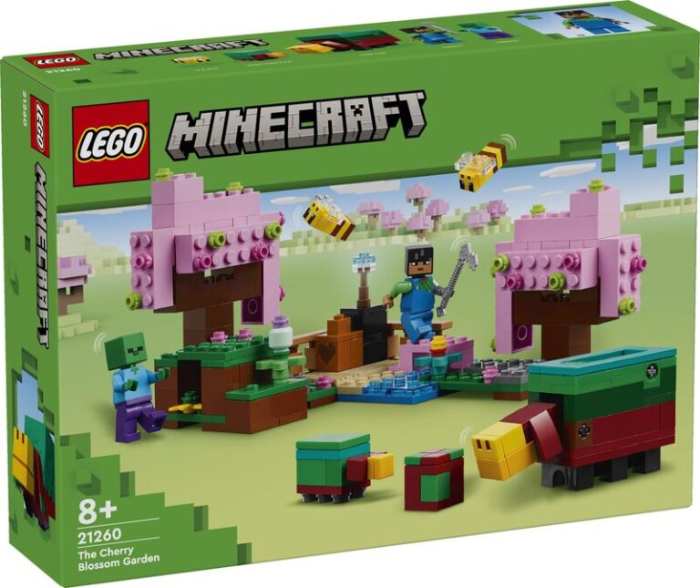 LEGO® Minecraft The Cherry Blossom Garden (21260)