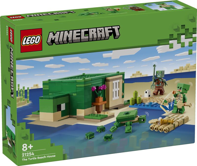 LEGO® Minecraft The Turtle Beach House (21254)