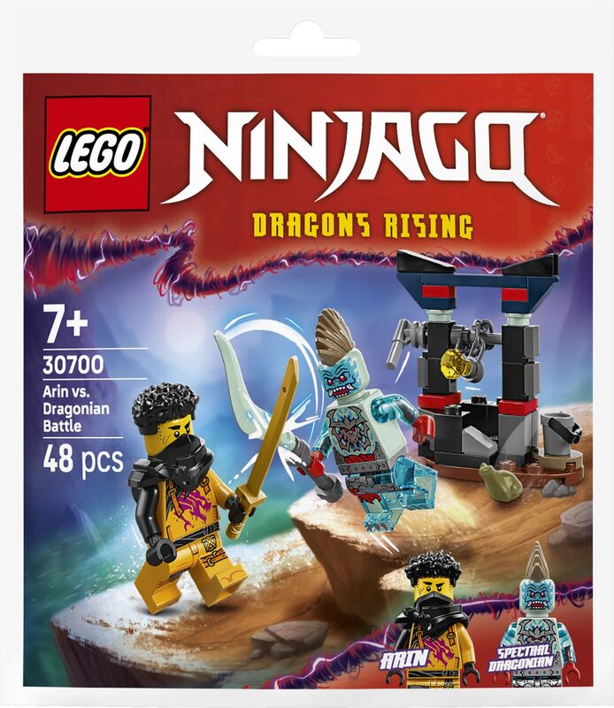 LEGO® Ninjago Arin vs. Dragonian Battle Mini Builds (30700)