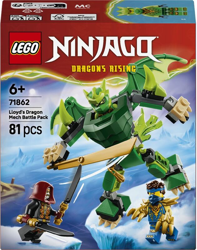 LEGO® Ninjago Lloyd's Dragon Mech Battle Pack (71862)