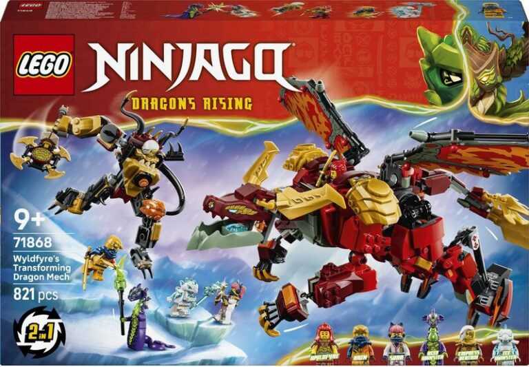 LEGO® Ninjago Wyldfyre's Transforming Dragon Mech (71868)