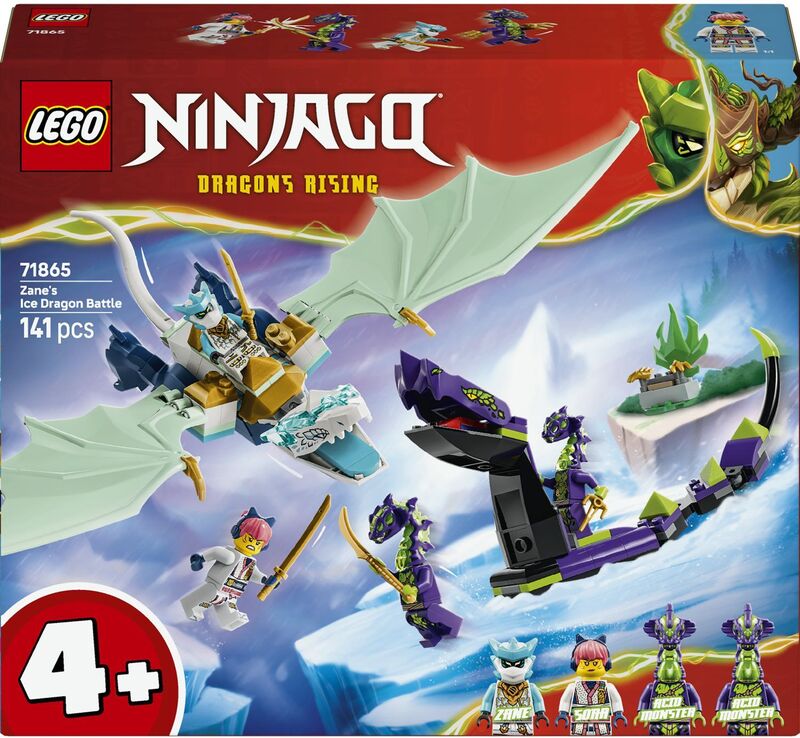 LEGO® Ninjago Zane's Ice Dragon Battle (71865)