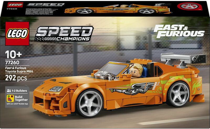 LEGO® Speed Champions The Fast & The Furious Toyota Supra MK4 (77260)