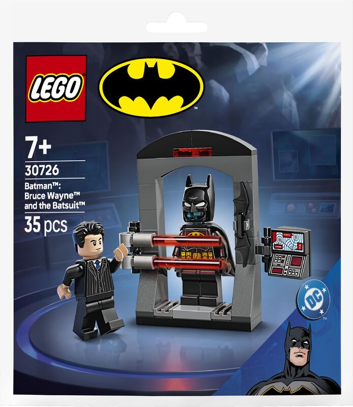 LEGO® Super Heroes Batman: Bruce Wayne & The Batsuit Mini Builds (30726)