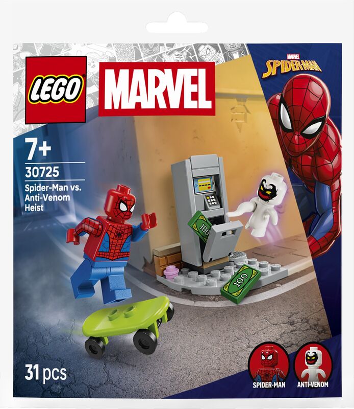 LEGO® Super Heroes Spider-Man vs. Anti-Venom Heist Mini Builds (30725)