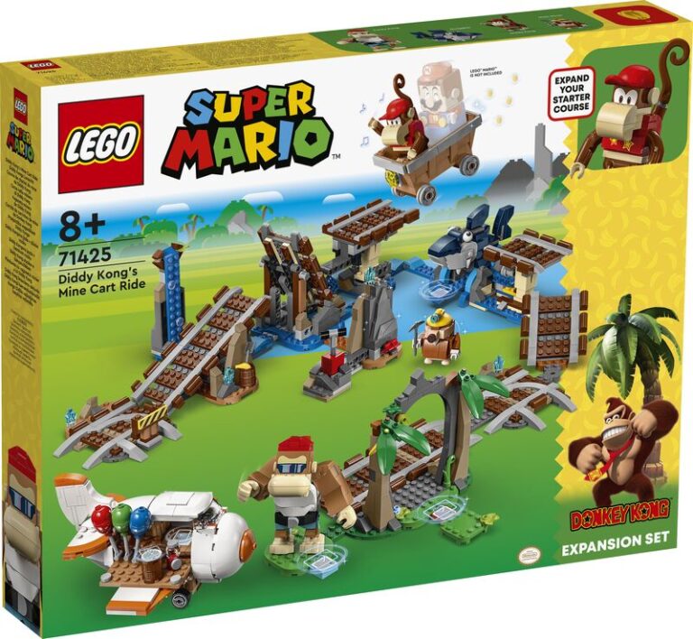LEGO® Super Mario Diddy Kong's Mine Cart Ride Expansion Set (71425)