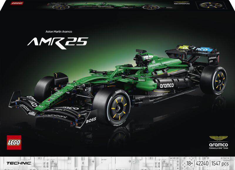 LEGO® Technic Aston Martin Aramco AMR25 F1 Car (42240)