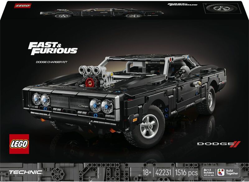 LEGO® Technic Fast & Furious Dodge Charger R/T Car (42231)