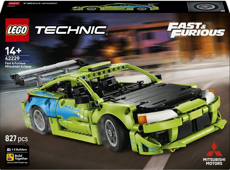 LEGO® Technic Fast & Furious Mitsubishi Eclipse Car (42229)