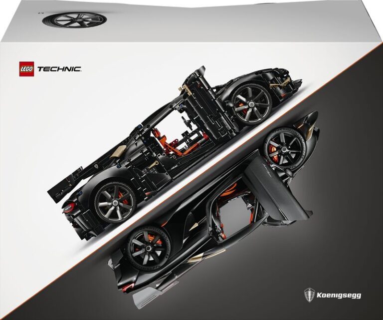 LEGO® Technic Koenigsegg Sadair's Spear Megacar (42232)