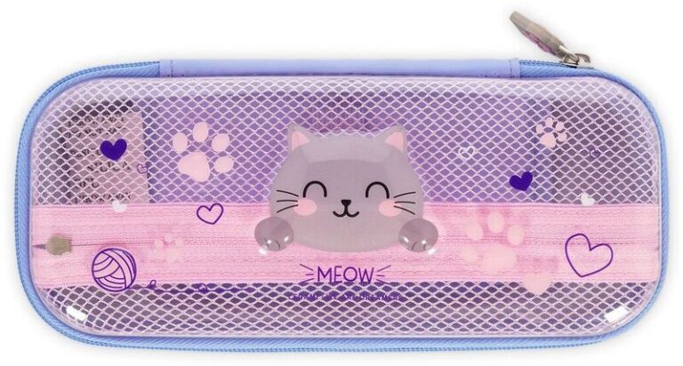 Legami Pencil Case-Wonderwow-Kitty (PCR0003)