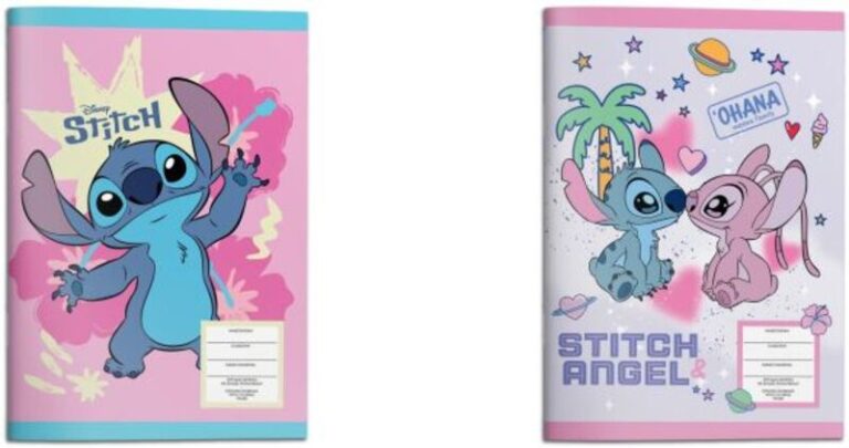 Lilo & Stitch Τετράδιο Καρφίτσα 17X25 40 Φύλλων-2 Σχέδια-1Τμχ (000565851)