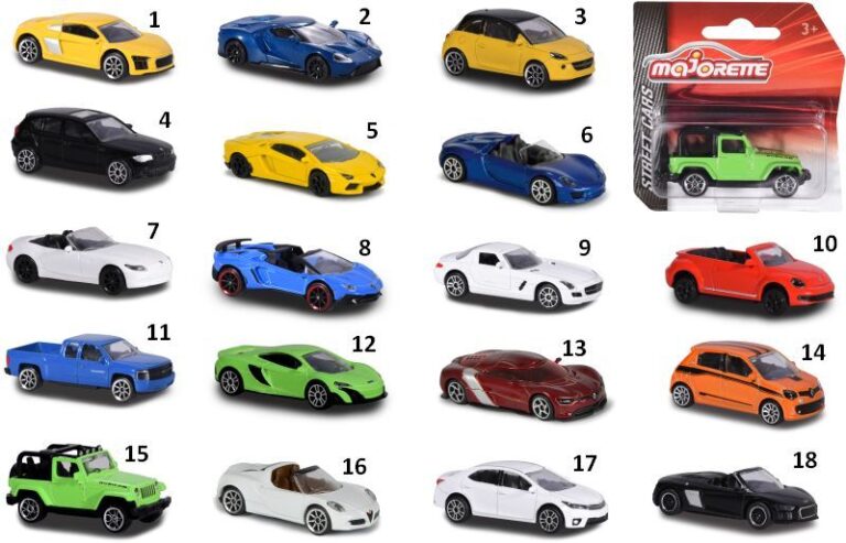 Majorette D/C Οχήματα Street Cars 7