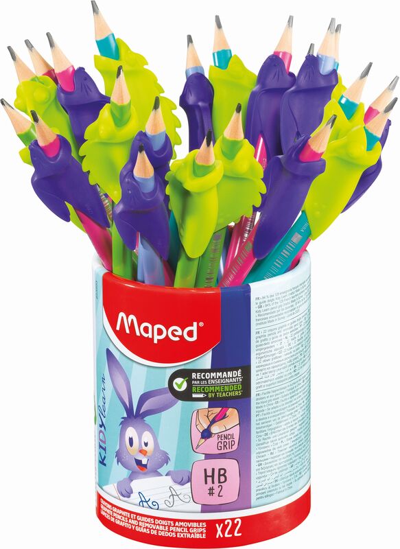 Maped Μολύβι HB Με Γόμα & Οδηγό-1Τμχ (853503)