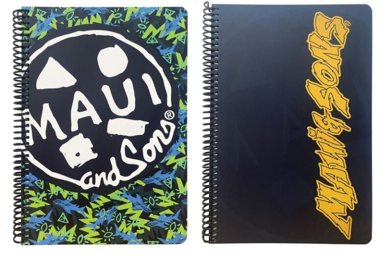 Maui Shark Tank-Logo Τετράδιο 17X25 Σπιράλ 3 Θεμάτων 105 Φύλλων-2 Σχέδια (339-27403)