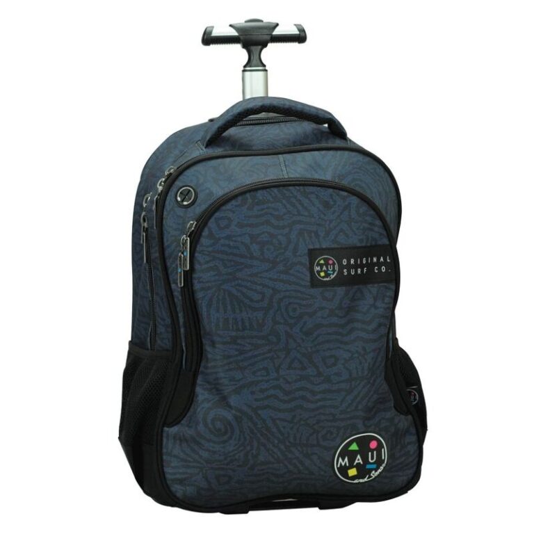 Maui & Sons Black Ocean 25 Σακίδιο Trolley (339-22074)