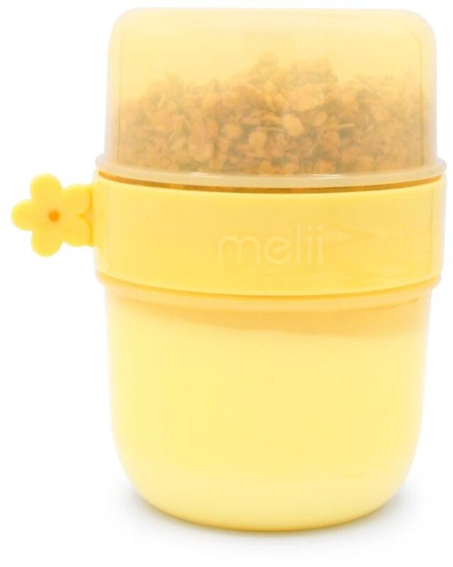 Melii Δοχείο Γιαουρτιού Flower-Butter Yellow (MEL26410)
