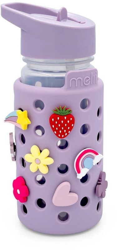 Melii Παγούρι Με Charms 450ml Purple (MEL27730)
