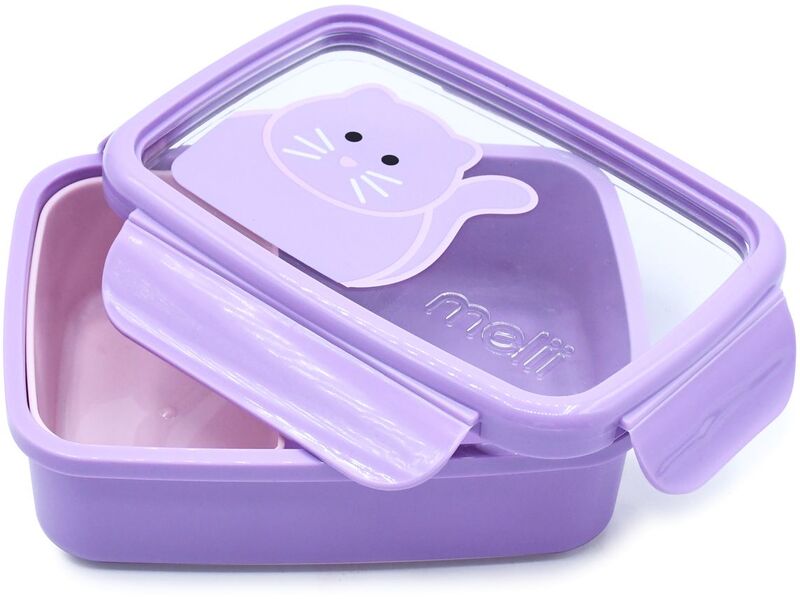 Melii Φαγητοδοχείο Bento 2 Θέσεων 880ml Cat (MEL21870)