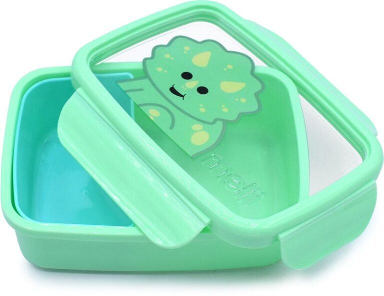 Melii Φαγητοδοχείο Bento 2 Θέσεων 880ml Dino (MEL21873)