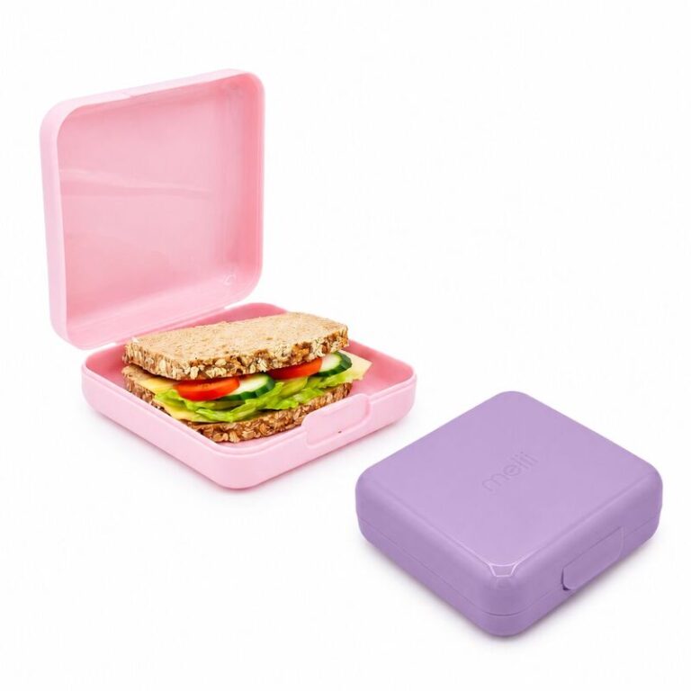 Melii Φαγητοδοχείο Για Τοστ Pink/Purple 2Τμχ (MEL27800)