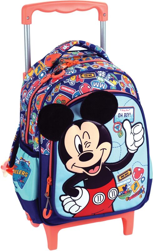Mickey Fun Travels 26 Σακίδιο Νηπιαγωγείου Trolley (340-92072)