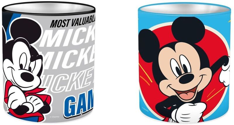 Mickey Μολυβοθήκη Μεταλλική 10x11cm-2 Σχέδια (000562978)