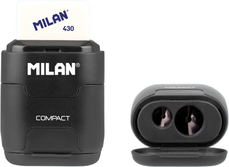 Milan Γόμα-Ξύστρα Διπλή Compact Shadow (325-00129-4703116DW)