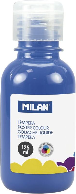 Milan Τέμπερα Cyan Blue 125ml (325-00460-3452)
