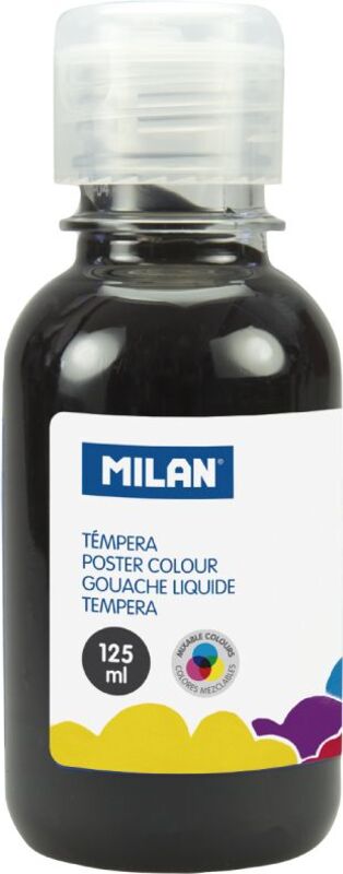 Milan Τέμπερα Μαύρο 125ml (325-00463-3480)