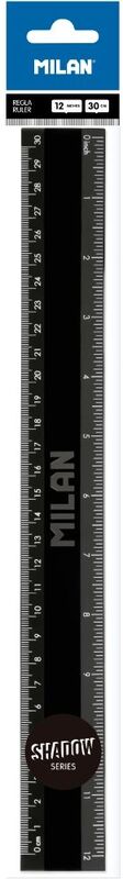 Milan Χάρακας Μαύρο 30cm (325-00992-353801DWZ)