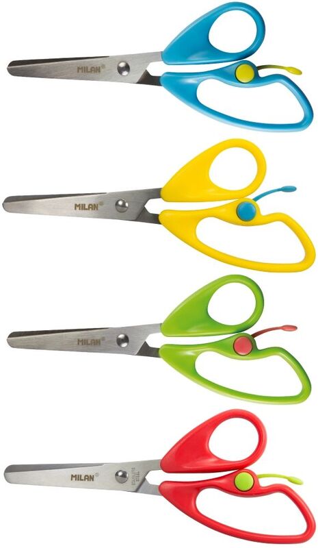 Milan Ψαλίδι Με Ασφάλεια 14cm-4 Σχέδια (325-01004-1489818)