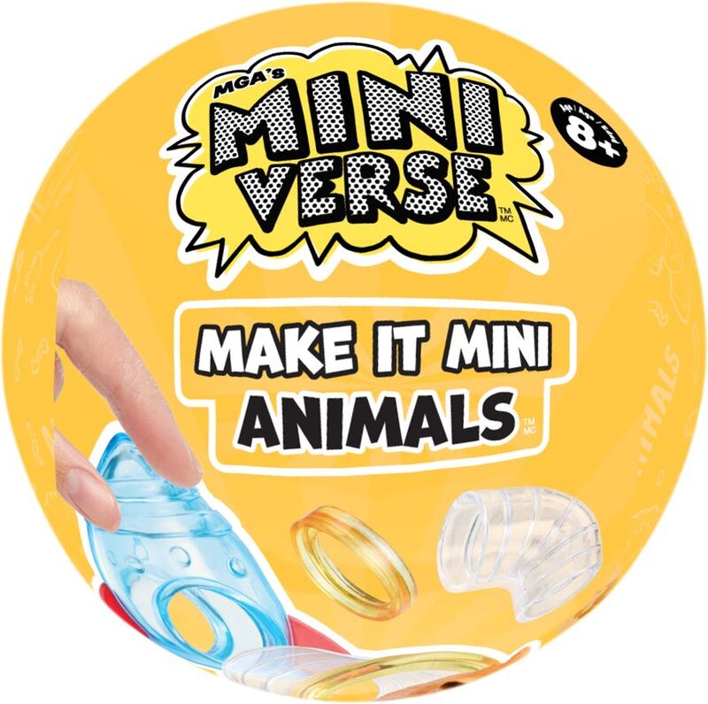 Miniverse-Make It Mini Animals S2-8 Σχέδια-1Τμχ (531739EUC)