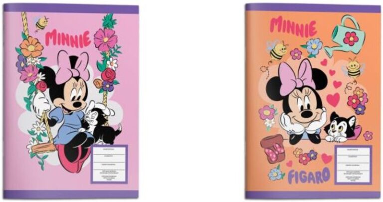 Minnie Τετράδιο Καρφίτσα 17x24 40 Φύλλων-2 Σχέδια (000565852)