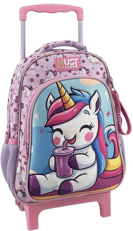 Must Team Cute Unicorn 26 Σακίδιο Νηπιαγωγείου Trolley (000587300)