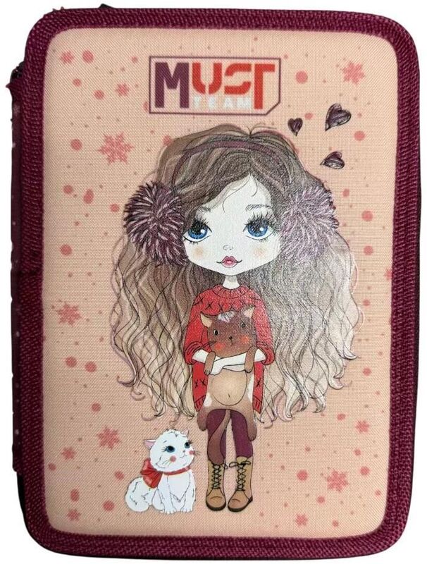 Must Team Girl In Winter With Fur 26 Κασετίνα Διπλή (000587252)