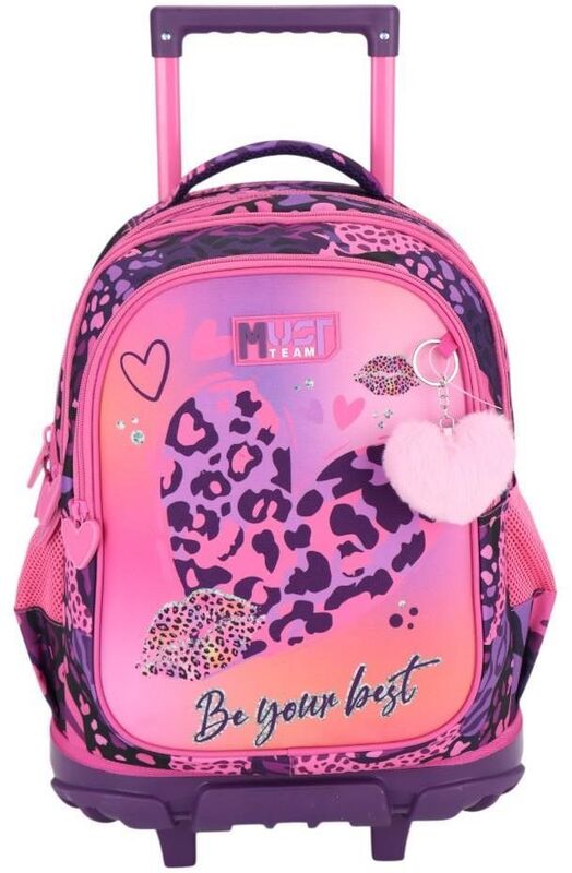 Must Team Heart Print 26 Σακίδιο Trolley (000587668)