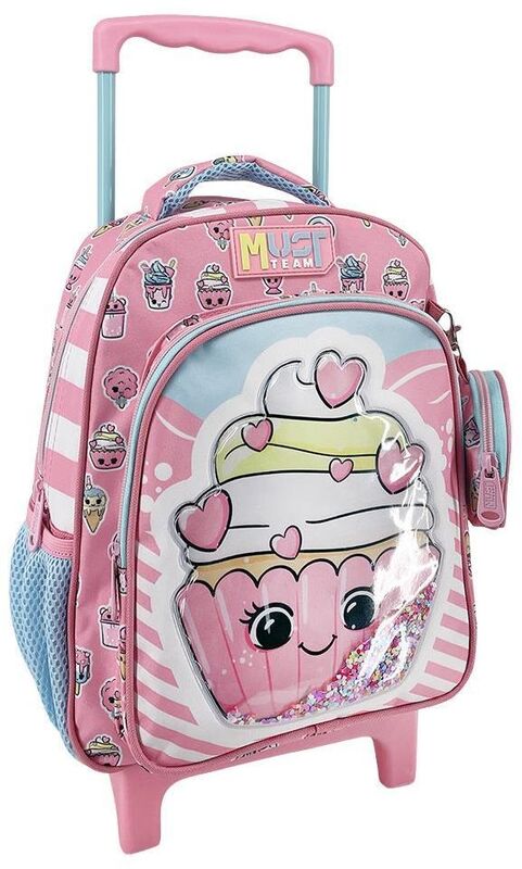 Must Team Pink Cupcake 26 Σακίδιο Νηπιαγωγείου Trolley (000587297)