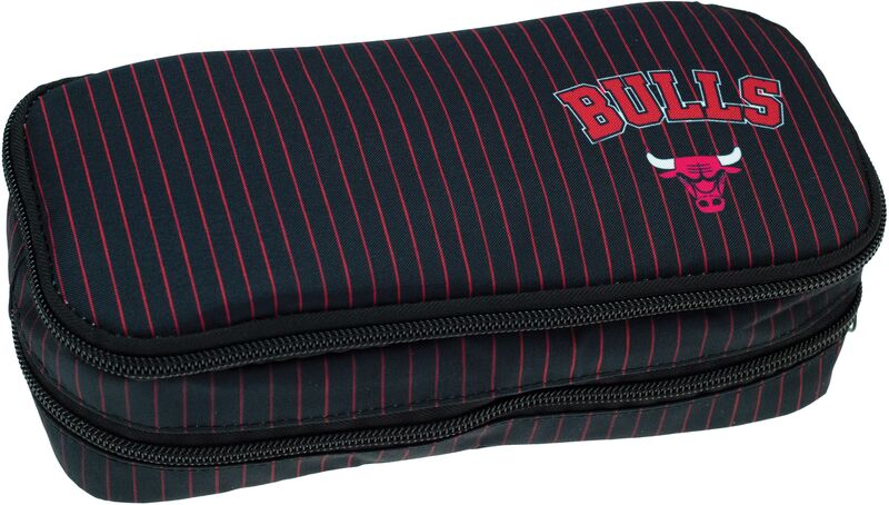 NBA Chicago Bulls Black Retro 23 Κασετίνα Βαρελάκι Οβαλ (338-27141)