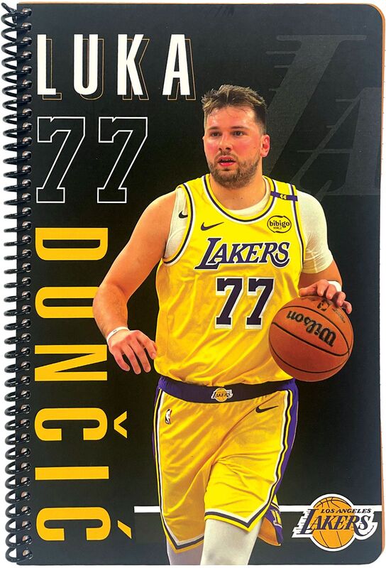 NBA Doncic Τετράδιο 17X25 Σπιράλ 2 Θεμάτων 70 Φύλλων (378-12402)